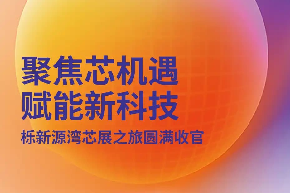 聚焦芯机遇，赋能新科技 | 栎新源湾芯展之旅圆满收官